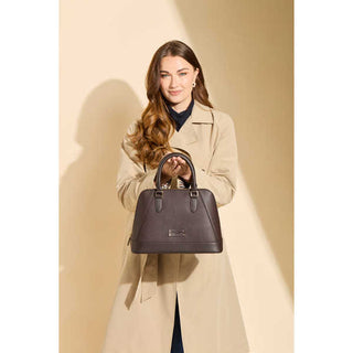 Alice Wheeler Chocolate Kensington Handbag