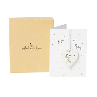 Boxed Ceramic Decoration -YouAreAmazing