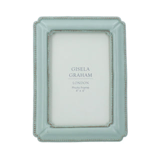 Verdigris Resin Classic Picture Frame, 4x6,  (LxWxD) 19x14x2cm