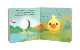 Baby Duck Finger Puppet