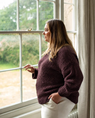 CHALK - MARTINE JUMPER | PLUM