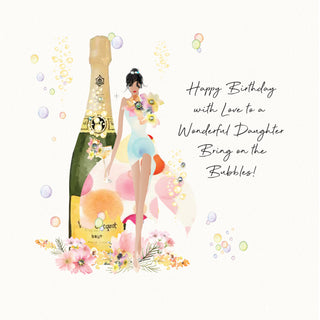 Happy Birthday To A Wonderful Daughter Card