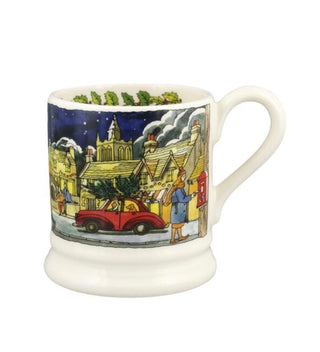 CHRISTMAS TOWN & COUNTRY 1/2 PINT MUG