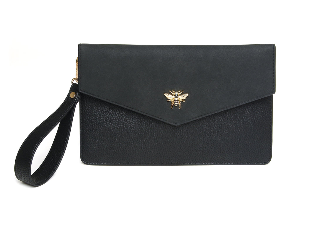 Alice Wheeler Black - Chelsea Clutch