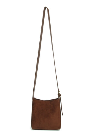 Alice Wheeler Chocolate Mini Hobo Bag