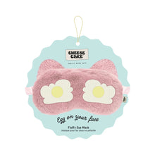 Load image into Gallery viewer, Cheese Cake - Faux Fur Eye Mask - Pink
