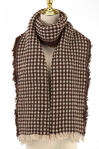 PARK LANE CHOCOLATE SCARF