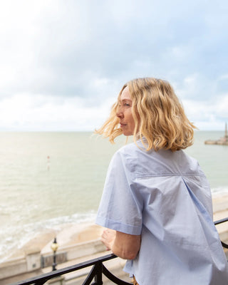 CHALK - CARTER SHIRT | PALE BLUE