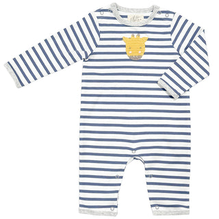 Albetta - Crochet Giraffe Blue Stripe BBG 3-6 Mths
