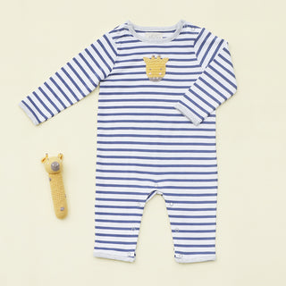 Albetta - Crochet Giraffe Blue Stripe BBG 3-6 Mths