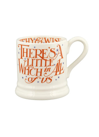 HALLOWEEN TOAST LITTLE WITCH 1/2 PINT MUG
