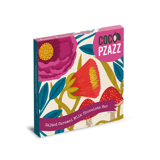 Nina Pace Salted Caramel Milk Chocolate Bar 80g