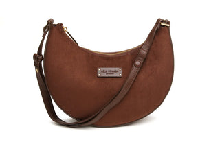 Chocolate - Suede Kensington Shoulder/CBB