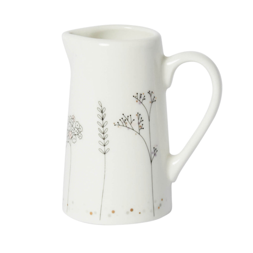 Ceramic Small Jug - Wildflowers