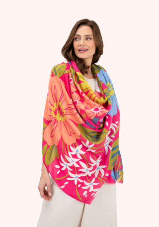 Powder - Hedgerow Honey Bees Print Scarf