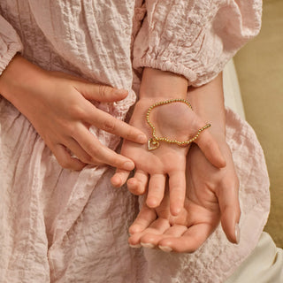 Mother's Day A Little 'Happy Mother's Day' Bracelet in Gold Plating