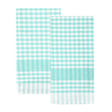 Load image into Gallery viewer, Fabric Napkins- Green Gingham
