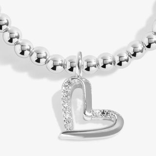 Mother's Day A Little 'Love You Mum' Bracelet in Silver Plating