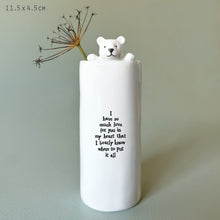 Load image into Gallery viewer, Animal vase-Bear - Have so much love
