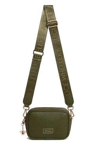 Alice Wheeler - Olive Mini Soho Cross  Body Bag