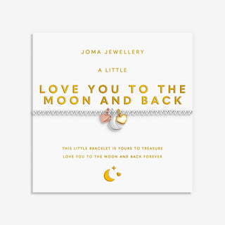 A Little Charmed Moments 'Love You To The Moon And Back' Bracelet