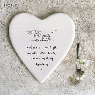 Porcelain Coaster Friendship