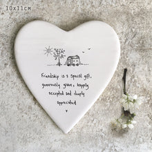 Load image into Gallery viewer, Porcelain Coaster Friendship
