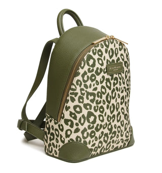 Olive Leopard Shoreditch Backpack