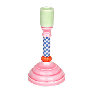 Colour Pop Enamel Candle Holder