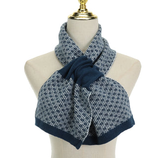 PARK LANE SCARF - POSEIDON BLUE
