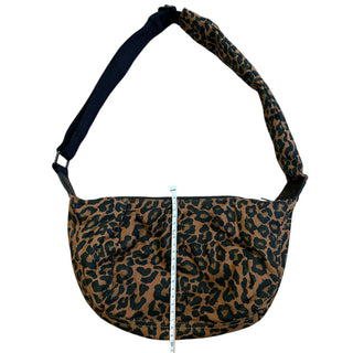 Sixton London - Brixton Cross Body Sling Bag - Brown Leopard Print