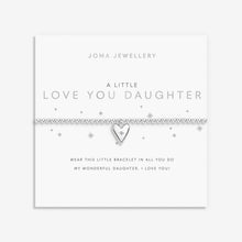 Load image into Gallery viewer, JOMA A LITTLE | LOVE YOU DAUGHTER | BRACELET
