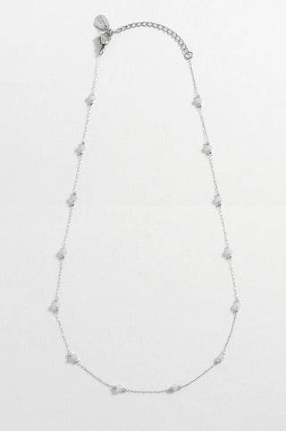 Estella Bartlett Wellness - Blue Lace Agate Paperlink Necklace