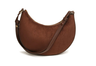 Chocolate - Suede Kensington Shoulder/CBB