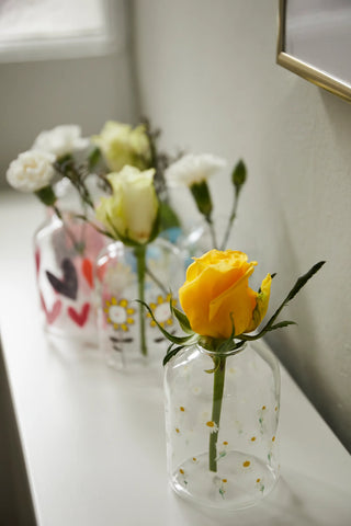 Borosilicate Glass Vase - Chamomile