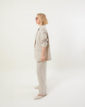 Load image into Gallery viewer, Chalk Diana Blazer in Stone
