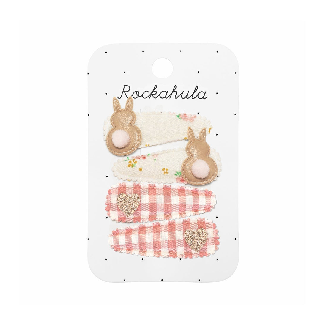 Rockahula Kids Tiny Blossom Fabric Clip Set