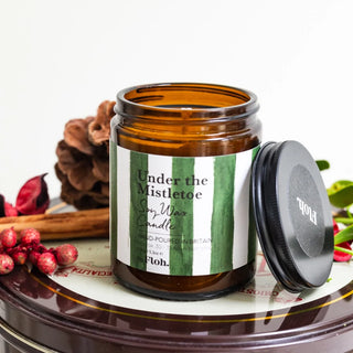 Under the Mistletoe Apothecary Candle