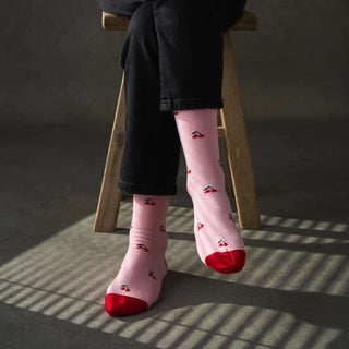 KOSI LONDON - The Cherry Bamboo Socks