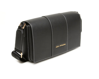 Sloane Black Shoulder Cross Body Bag