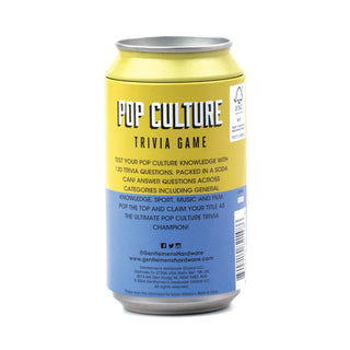 Gentleman’s Hardware Pop Quiz in a Can
