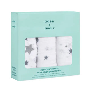 aden + anais
boutique cotton muslin squares 3 pack