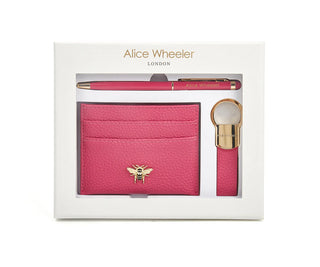 Alice Wheeler Hot Pink - 3pc Gift set w pen Barcode