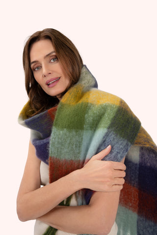 Powder -  Molly Cosy Scarf - Navy Mix
