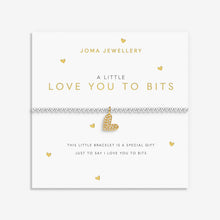 Load image into Gallery viewer, JOMA A LITTLE | LOVE YOU TO  BRACELET
