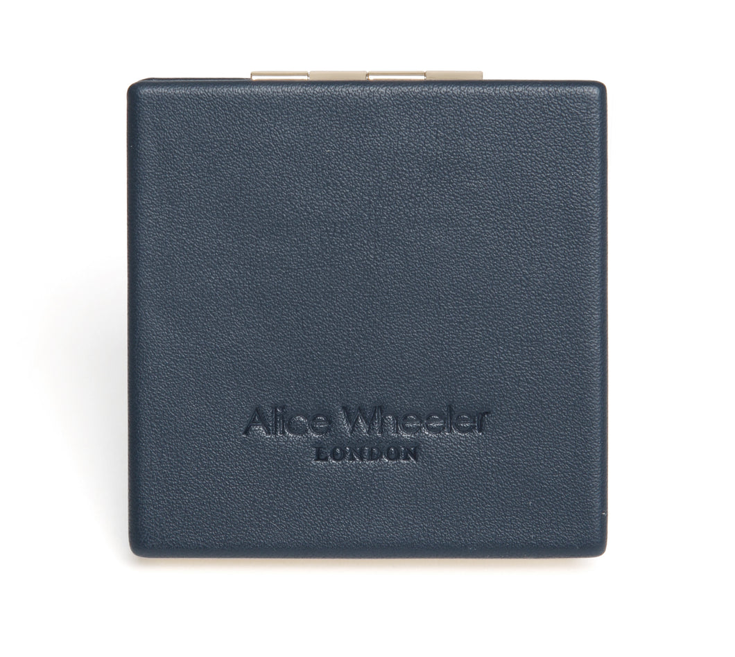 Alice Wheeler Navy - Vienna Mirror Compact