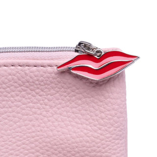 DONNA MAY Stand & Store Makeup Brush Case in Pink | Adjustable & Travel-Friendly