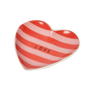 Heart Trinket Dish-Mabel-Heart & Stripes-Love