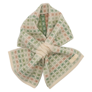 ZELLY SCARF - PULL THROUGH STARS GREEN