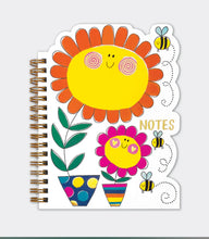 Load image into Gallery viewer, Shaped Notebook - Sunflower
